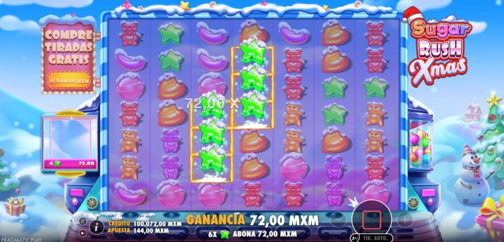 Sugar Rush Xmas tragamonedas online en México de Pragmatic Play 2026